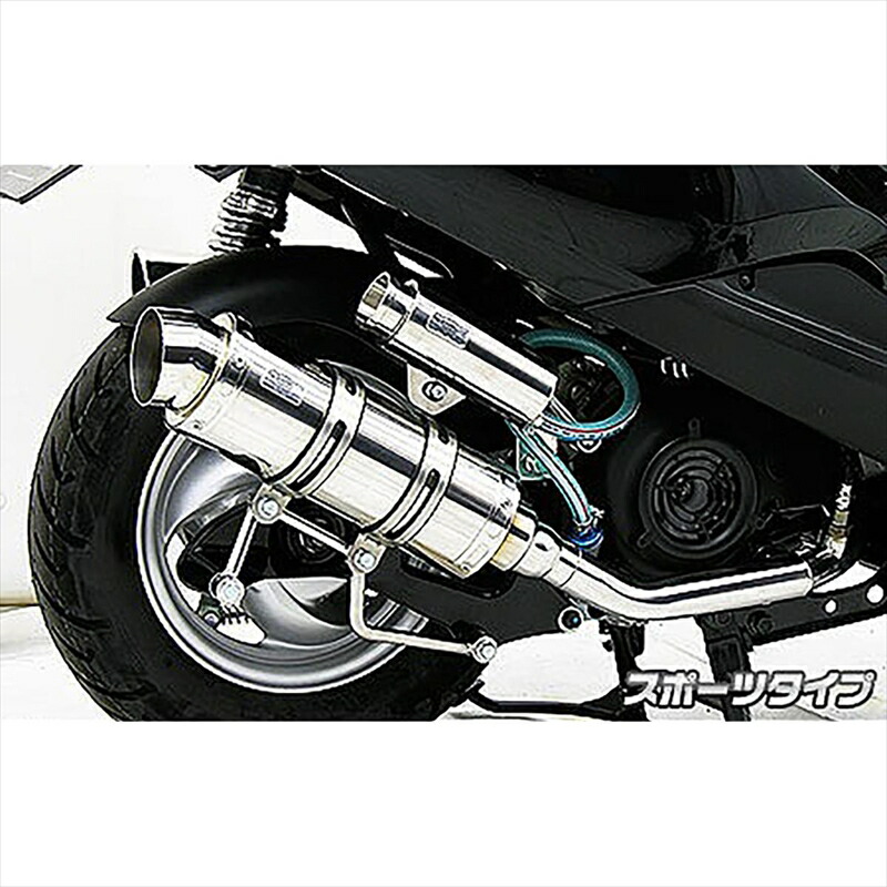 バイクパーツ マフラー ウイルズウィン ロイヤルマフラー/スポーツ 192-59-03 4548664116003 AXISトリート