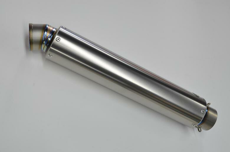 バイクパーツ MAVERICK(マーベリック) スポーツサイレンサー M83/400mm 83T40-2PS 4548916094912 素地チタン/ソリッドエンド2P