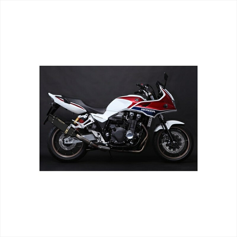 バイクパーツ マフラー トリックスター 政府認証S/O イカヅチブラックED JSS-103-L4BT 4573269962328 CB1300SB/SF 14-17