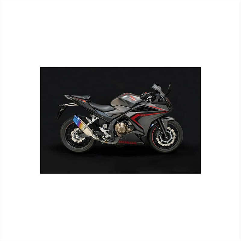 バイクパーツ マフラー トリックスター 政府認証S/O イカヅチブラックED JSS-114-L7BT 4573269963509 ショート CBR400R 19-