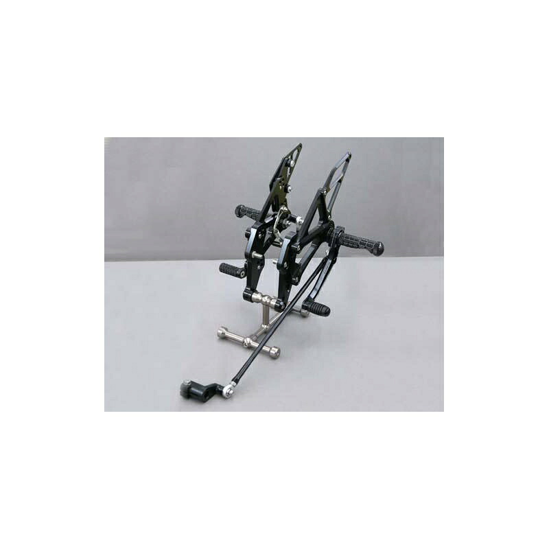 バイクパーツ ステップ ケイファクトリー ライディングステップ S.BLK レースヨウ 339MZBR037R 4547567880646