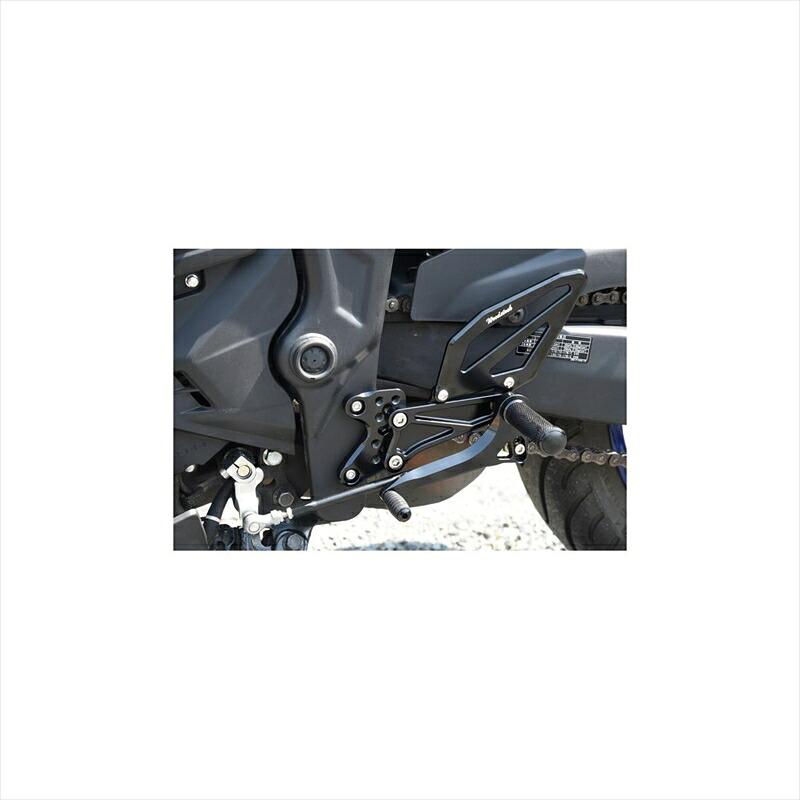 バイクパーツ WOODSTOCK(ウッドストック) バックステップキット オールBLK WBS-Y13-BB 4549950291893 YZF-R3・YZF-R25/MT-03・MT-25