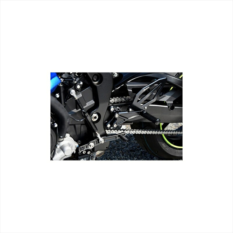 バイクパーツWOODSTOCK(ウッドストック) バックステップキット オールBLK WBS-S14-BB4549950515104GSX-R1000 17-｜バイク・バイク用品はとやグループ