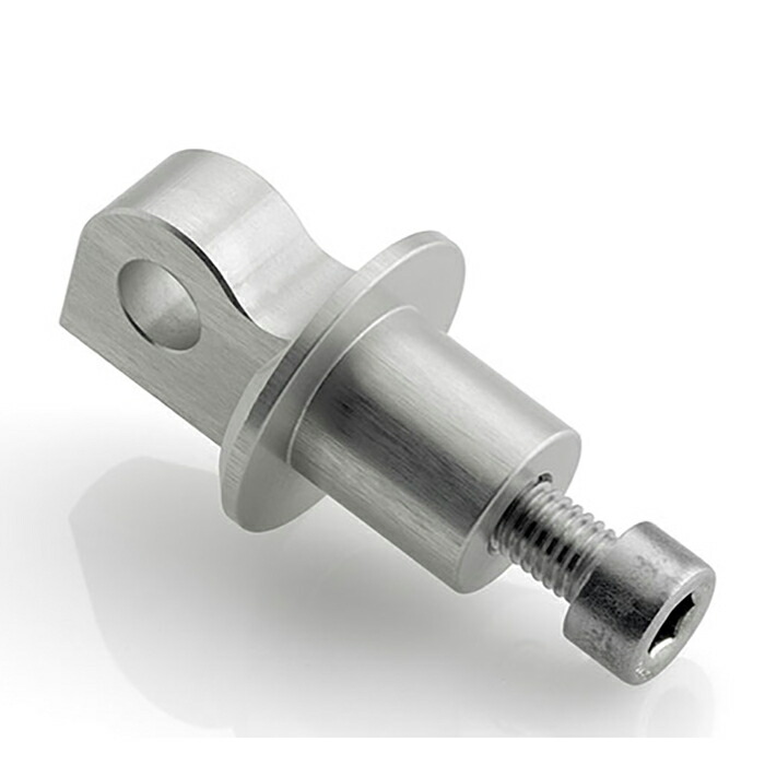 バイクパーツ rizoma(リゾマ) Step peg adapters PE611A 4550255097721 (A)シルバー