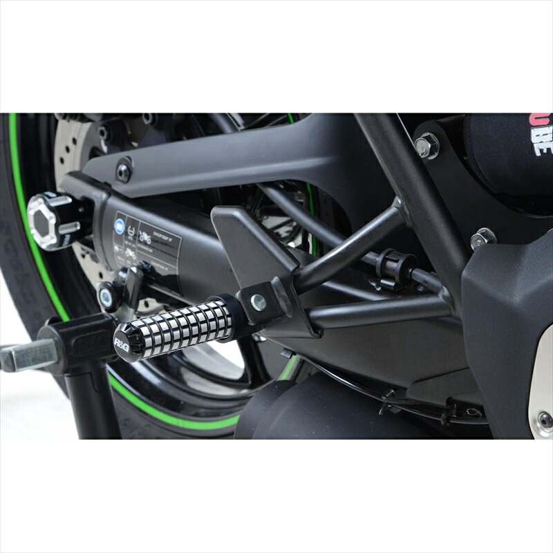 バイクパーツ ステップ アールアンドジー ピリオン フットペグ RG-RFP0001BK 4580041231374 VULCAN S 15-