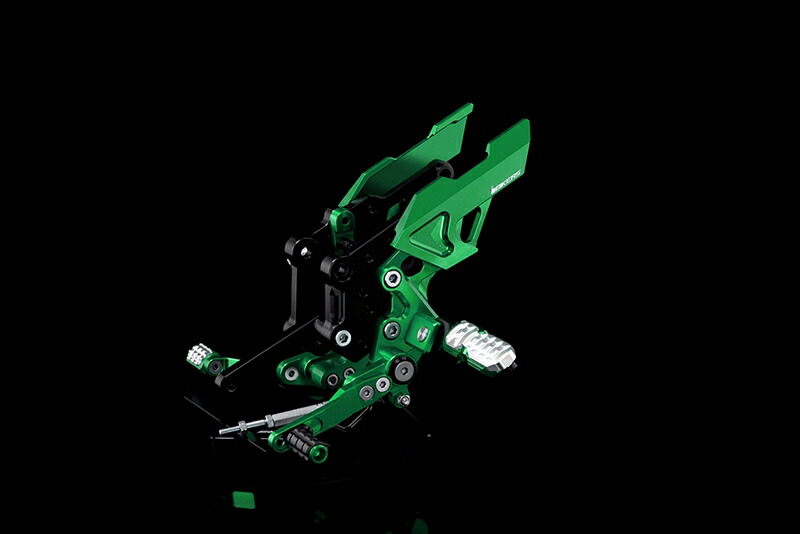 バイクパーツBIKERS(バイカーズ) バックステップ グリーンK0218-GRN4548916435203｜バイク・バイク用品はとやグループ 43,981円