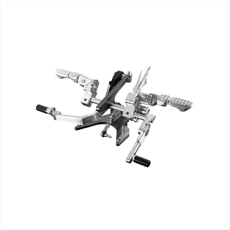 バイクパーツ BIKERS(バイカーズ) バックステップ シルバー K0147-SLV 4548916441853 KSR PRO 14