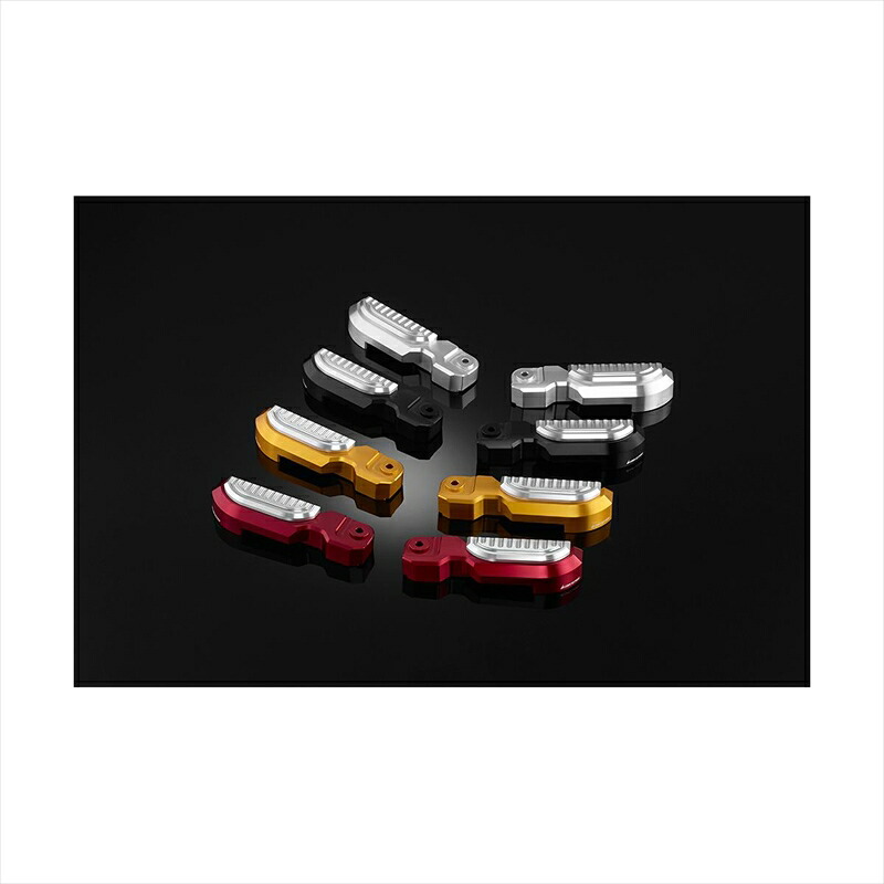 バイクパーツ BIKERS(バイカーズ) リアフットペグ オレンジ Y0147-ORG 4548916464517 TRICITY125 14-16
