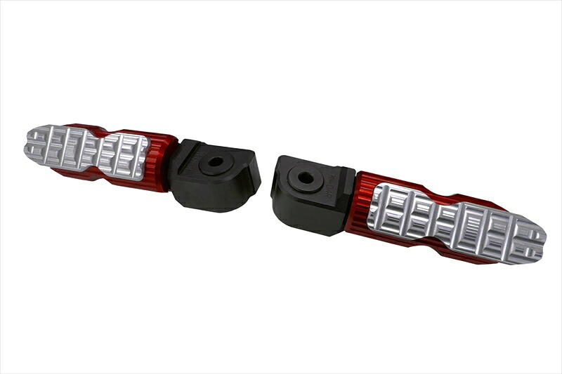 バイクパーツ BIKERS(バイカーズ) タンデムステップ レッド K0304-RED 4548916468126