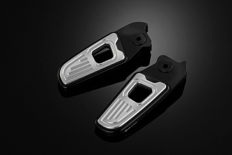 バイクパーツBIKERS(バイカーズ) タンデムステップ ブラックH0398-BLK4548916878437｜バイク・バイク用品はとやグループ
