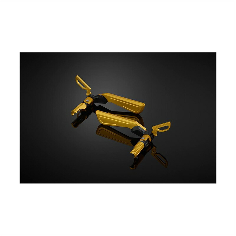 バイクパーツ BIKERS(バイカーズ) タンデムステップ バックステップ用 ライトゴールド H0401-LGD 4549950251750 GROM 13-24