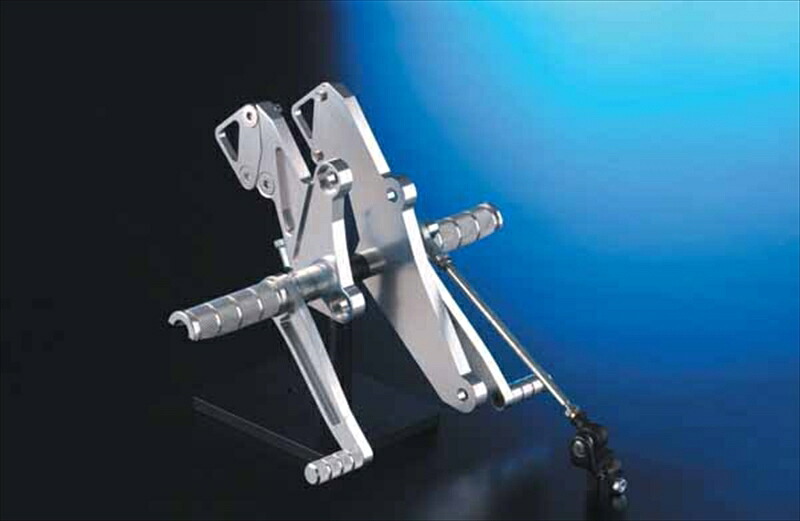 バイクパーツ ステップNITRO RACING(ナイトロレーシング) バックステップ マスタナシレーシング/SLVBS-06RNS-BR4547424426994|バイク・バイク用品はとやグループ