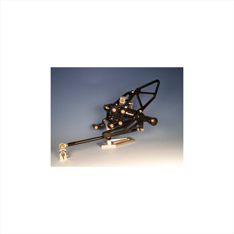 バイクパーツ WOODSTOCK(ウッドストック) ステップキット 4POS/BLK WBS-K16-BB 4547567454304 ZZR1400/ZX-14R 12 ABS仕様