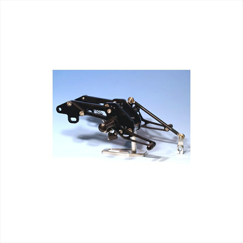 バイクパーツ WOODSTOCK(ウッドストック) ステップキット 4POS/BLK WBS-K17-BB 4547567506508 Z1000R
