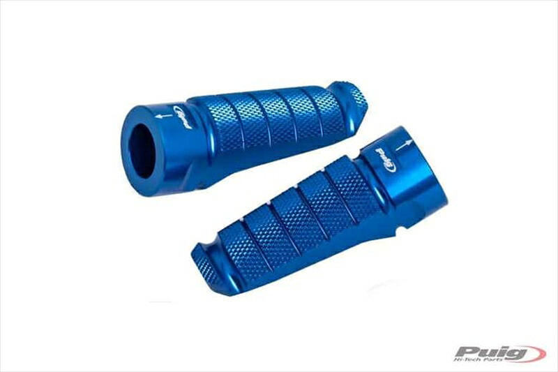 バイクパーツ ステップ プーチ フットペグ ブルー 6301A 4548916182824 ペグヘッド用共通部品 (アダプター別途要)