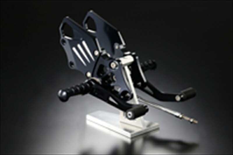 バイクパーツ MOTOGEAR(モトギア) バックステップ BLK 70561 4548916291977