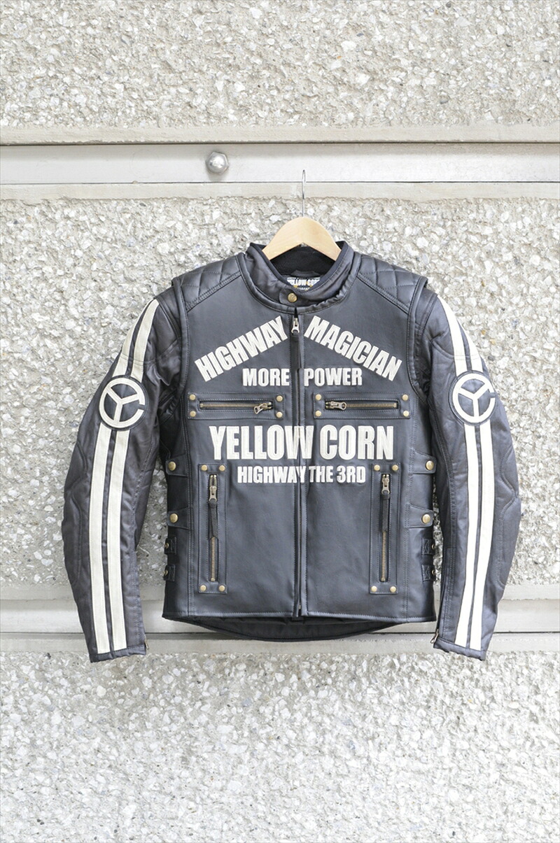 バイクパーツ ウェア YELLOW CORN(イエローコーン) コットンジャケット #L YB-2311 4571375879219