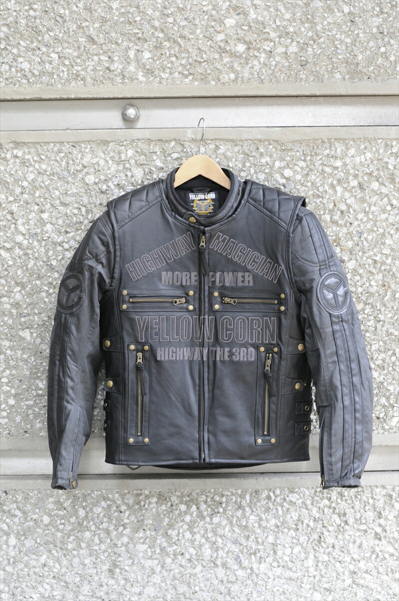 バイクパーツ ウェア YELLOW CORN(イエローコーン) コットンジャケット #LL YB-2311 4571375879264