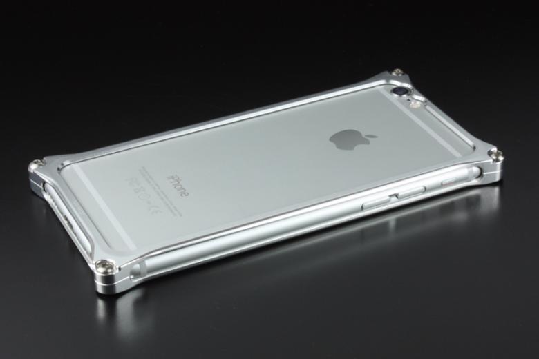 バイク用品 電子機器類 スマートフォンステー＆マウント＆給電システム ギルドデザイン ギルドD ソリッドバンパー シルバー iPhone6 6s 41399 4522285413994 取寄品