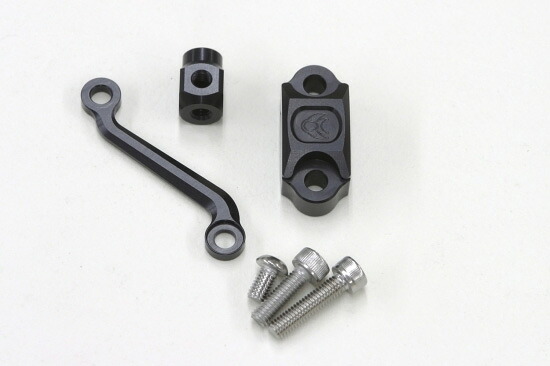 バイク用品 ハンドル ミラー K-FACTORY マスタークランプ ブレーキガワ マットBK ニッシンミラーホルダーナシ ケイファクトリー 000HZBW006Q 取寄品