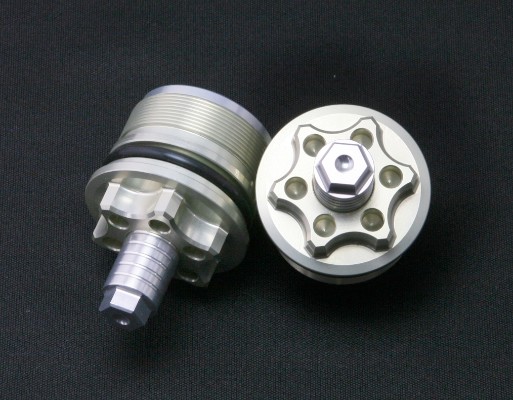 バイク用品 フロントフォーク K-FACTORY フロントフォークトップキャップ F800R(09-) ケイファクトリー 412XZDR018E 取寄品