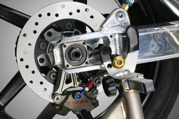 バイク用品 キャリパー＆サポート K-FACTORY リアキャリパーサポート単品Φ230用 ZRX1200(-09) ケイファクトリー 103VZBA012C 取寄品