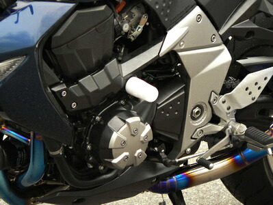 バイク用品 外装 ガード＆スライダーBEET マシンプロテクターセット ブラック Z750 1000 07ビート 0618-K91-04 取寄品｜バイク・バイク用品はとやグループ