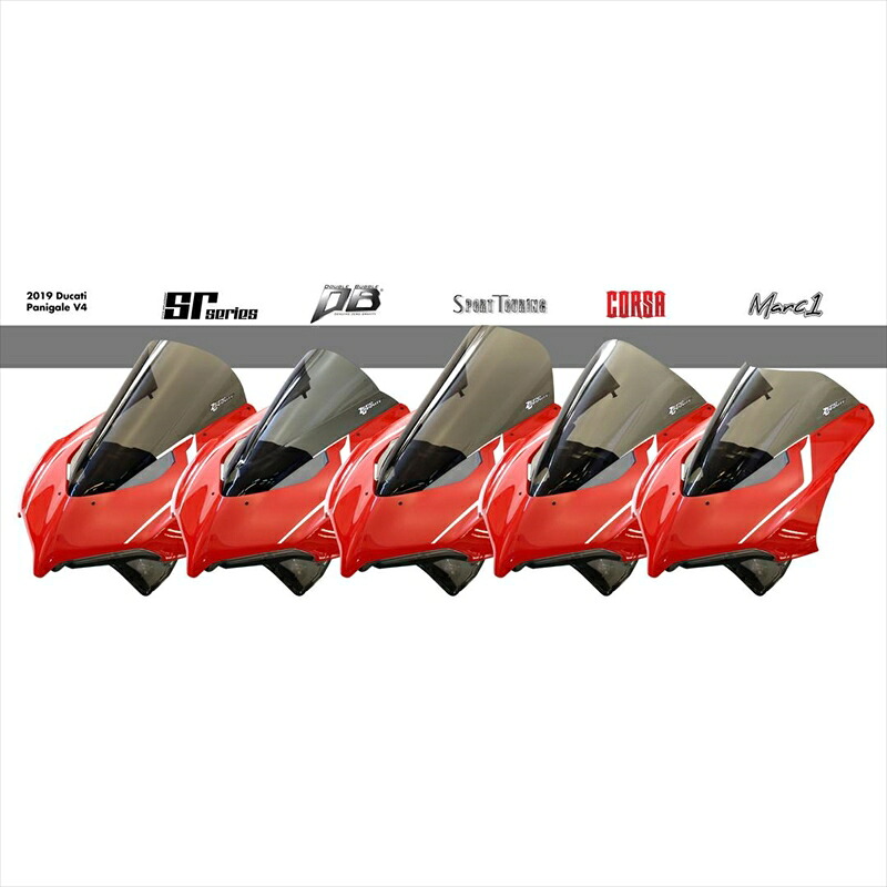 バイクパーツ 外装ゼログラビティ スクリーン コルサ クリア2474001 4538792886008DUCATI V4/S PANIGALE 19｜バイク・バイク用品はとやグループ