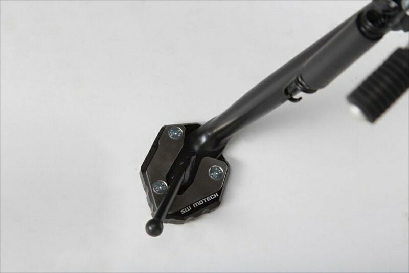バイク用品 外装 サイドスタンド＆センタースタンドエスダブリューモーテック サイドスタンドエクステンション BLK SIL MT-09 TRACER XSR900 ABARTHSW-MOTECH STS0652510000｜バイク・バイク用品はとやグループ