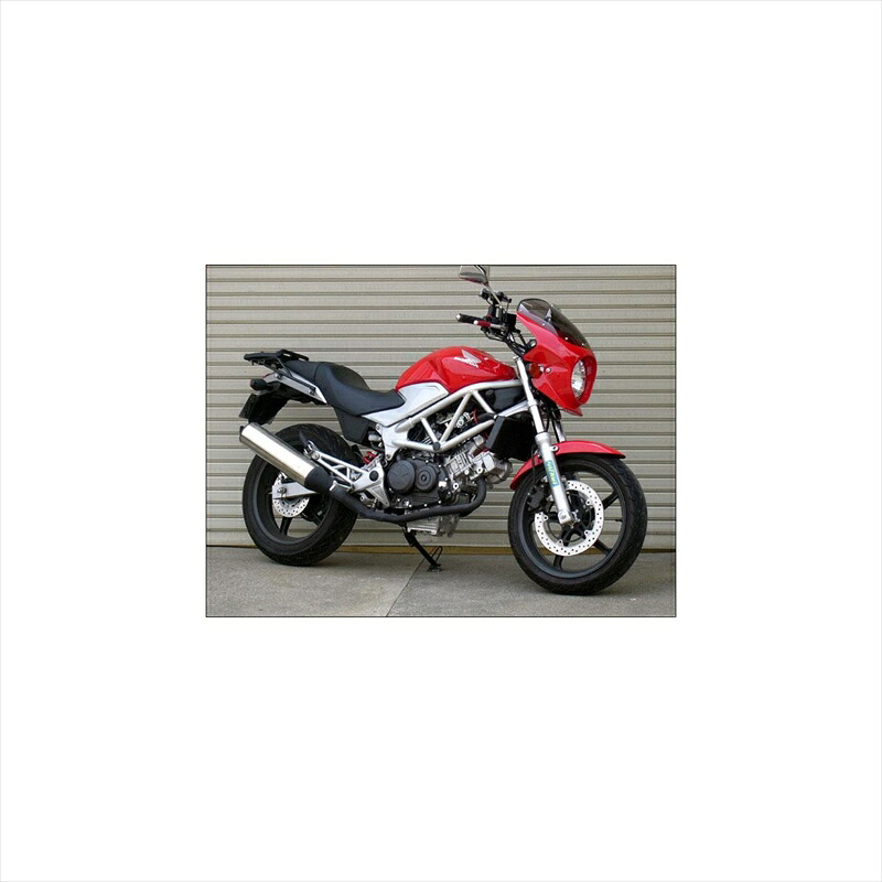 バイクパーツ 外装シックデザイン ロードコメット2 マグナレッド/クリアRCB34B-MGRD 4548916963065VTR 09-|バイク・バイク用品はとやグループ