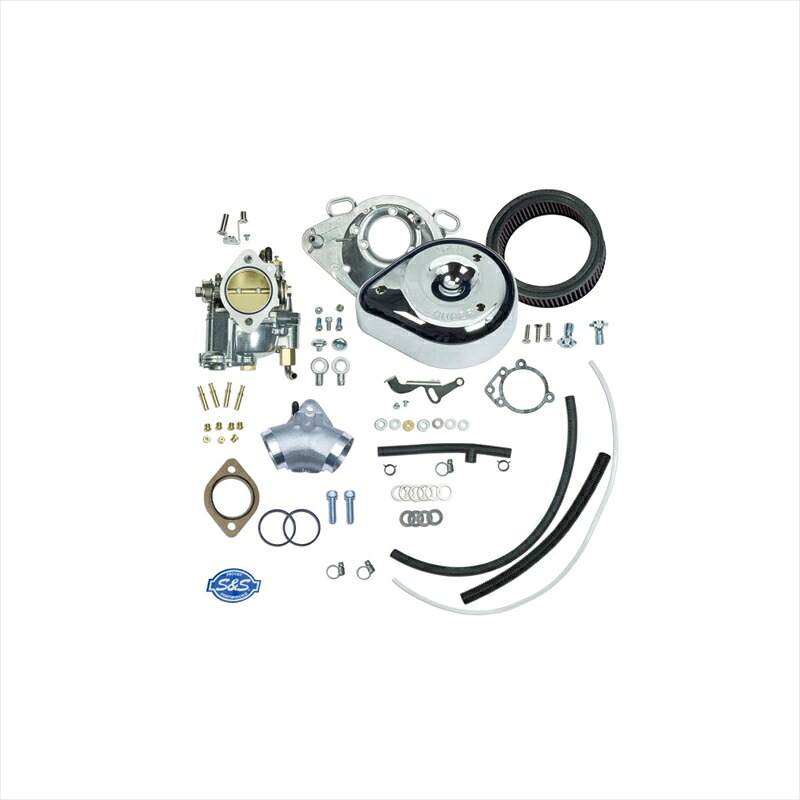 バイクパーツエスアンドエスサイクル S&S スーパーEコンプリートキャブレターキット SPORTSTER 91-0311-0409 4548916712564|バイク・バイク用品はとやグループ