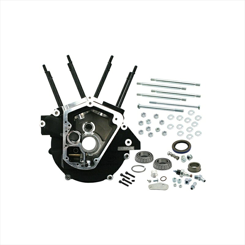 バイクパーツエスアンドエスサイクル S＆S クランクケース アッシー スタンダードボア OEM:24569-95,24571-9331-0055 4548916977314｜バイク・バイク用品はとやグループ