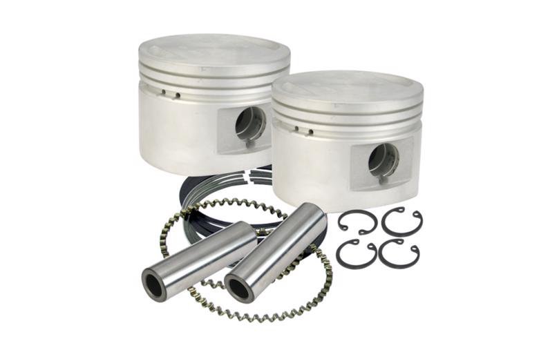 バイクパーツエスアンドエスサイクル S＆S キャストフラット ピストンキット +0.010 BIG TWIN 84-99920-0026 4549950394402｜バイク・バイク用品はとやグループ