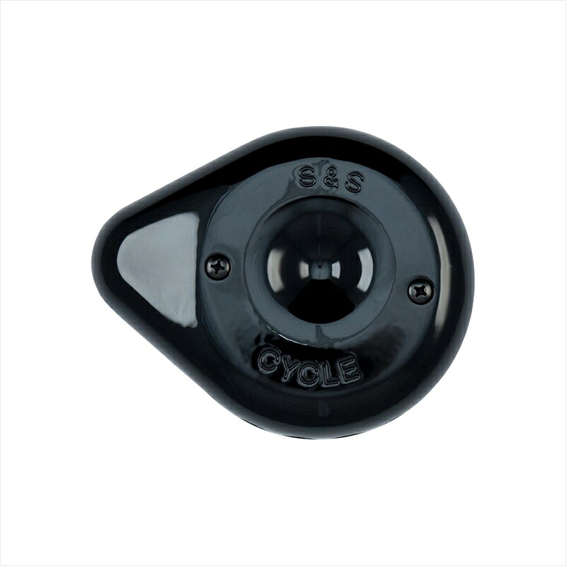 バイクパーツ エスアンドエスサイクル S＆S ステルス ミニティアドロップ グロスブラック カバー単体 170-0366 4549950557722