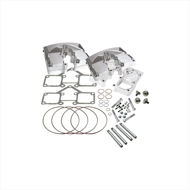 バイクパーツ エスアンドエスサイクル S＆S ビレットロッカーカバーセット BT 66-84 90-4305 4549950841470