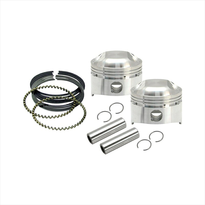 バイクパーツ エスアンドエスサイクル S&S STD鍛造ピストンセット LOW COMP BT 79-84 106-5511 4549950842859