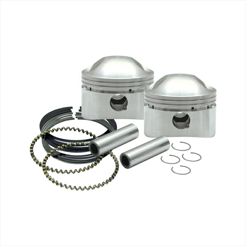 バイクパーツ エスアンドエスサイクル S＆S 鍛造ピストンセット +0.030 4-3/4インチストローカー BT 36-84 106-5530 4549950842897