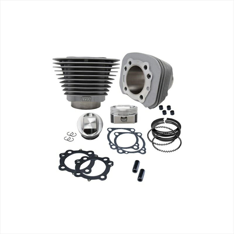 バイクパーツ エスアンドエスサイクル S＆S 1250cc コンバージョンキット SLV Sportster 86-21 910-0690 4550255075248