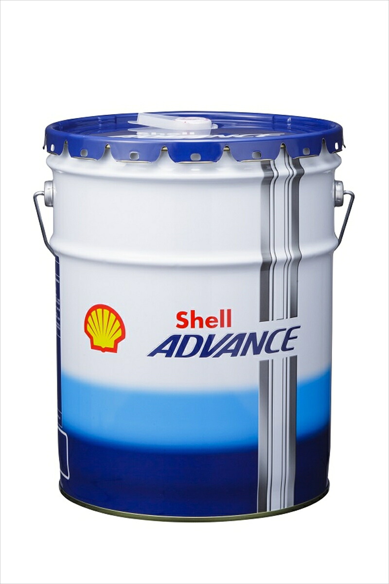 バイクパーツ SHELL ADVANCE(シェルアドバンス) 4T AX7 10W-40 20L 412230508(20L1缶) 4548916700196