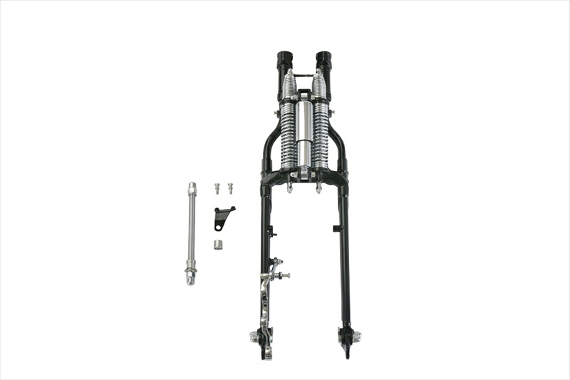 【5日前後で発送】バイクパーツ ZERO DESIGN WORKS(ゼロデザインワークス) スプリンガーフォーク ブラック FXタイプ ZSF-FX-B 4550255209681