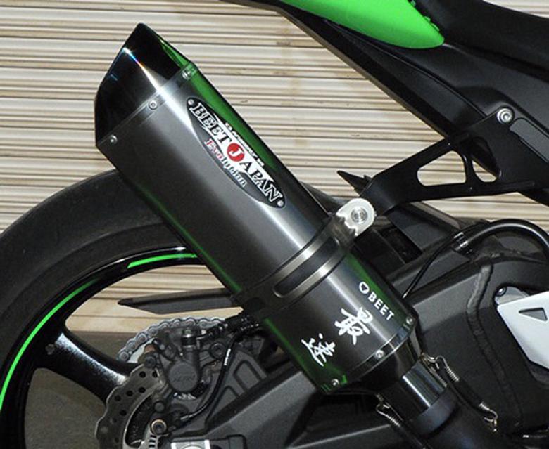 BEET ナサートマフラー カーボンファイバー 日本ビート工業 BEET NASSERT Evolution Type II スリップオン