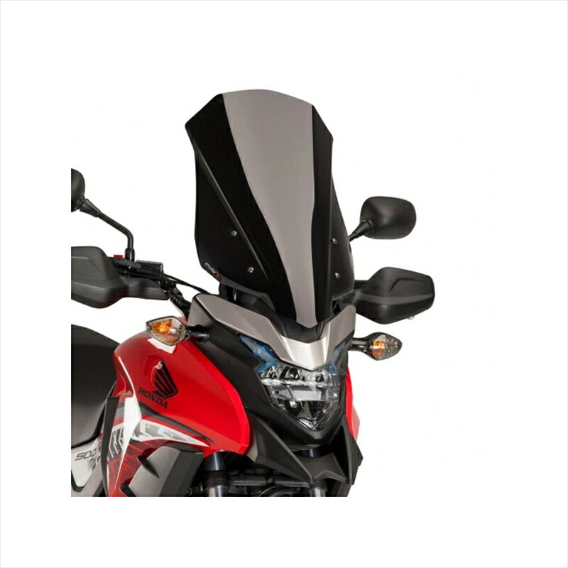 バイクパーツ 外装 プーチ スクリーン ツーリング ブラック 8901N 4549950085898 CB400/500X 16-