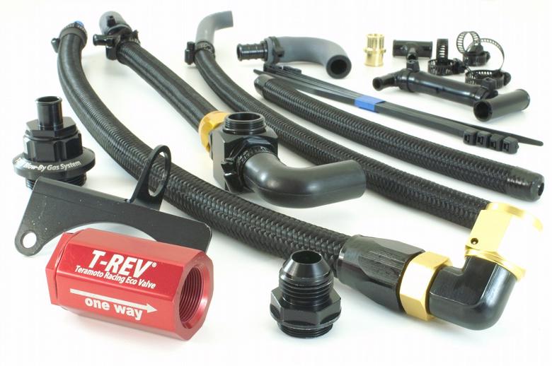 TERAMOTO T-REVαシステムSPフルキット レッド ZRX1200R／S 《テラモト SP-4791》