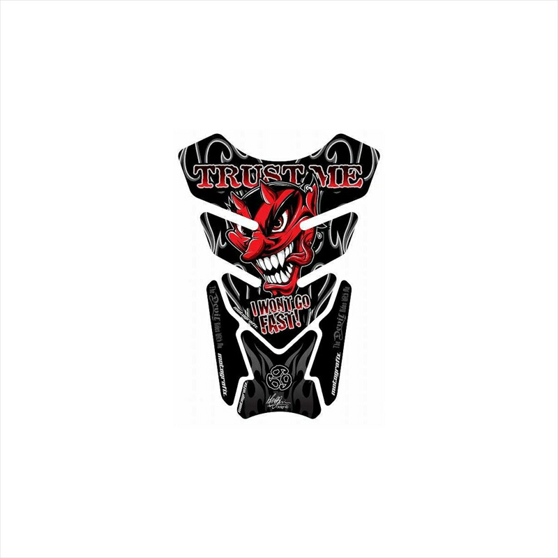 バイクパーツ 外装 モトグラフィックス タンクパッド BLK MT-ST079K 4580041210621 STREET QUADPAD