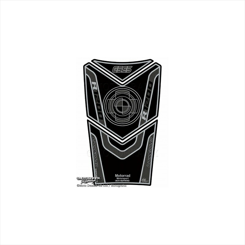 バイクパーツ 外装 モトグラフィックス タンクパッド BLK MT-TB020K 4580041212595 R1200GS 13-