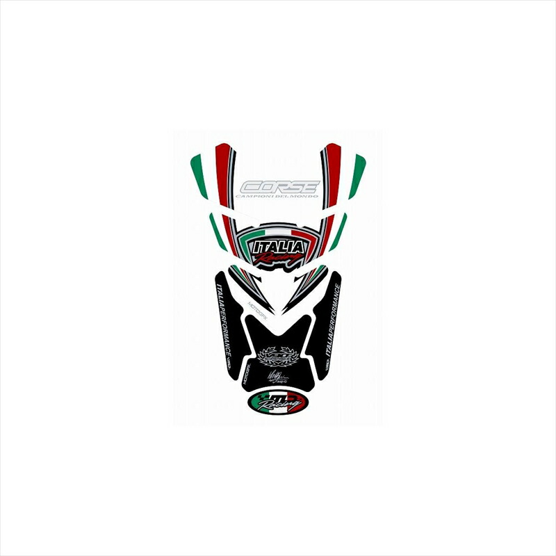 バイクパーツ 外装 モトグラフィックス タンクパッド WHT MT-TD010W 4580041214131 DUCATI QUADPAD