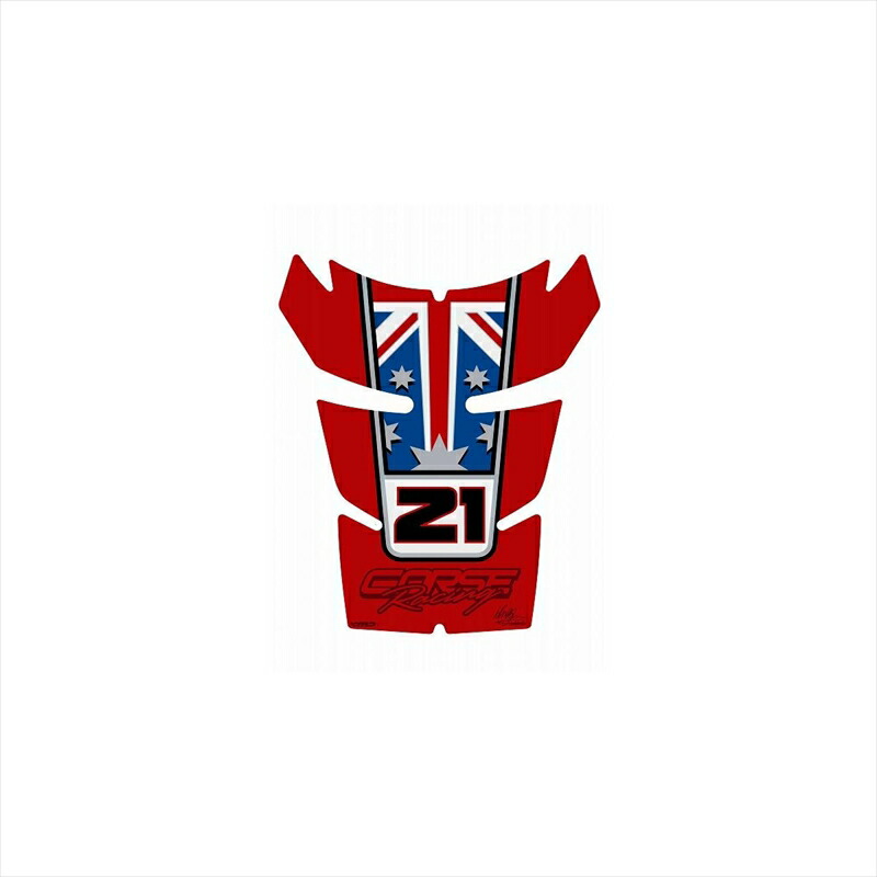 バイクパーツ 外装 モトグラフィックス タンクパッド TROY BAYLISS RE MT-TD014TB 4580041214278 DUCATI 848/1098/1198