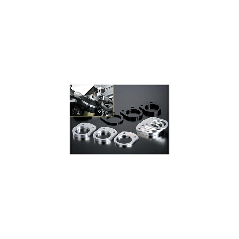 バイクパーツ ハンドル アグラス ハンドルUPスペーサーセット シルバー 321-474-000 4547567257585 ZZR1400