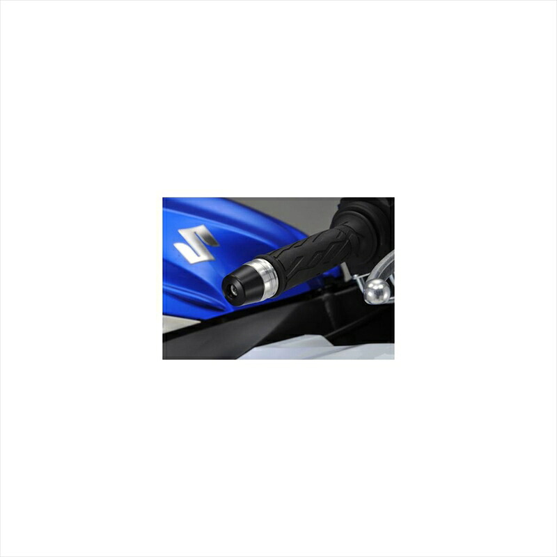 バイクパーツ ハンドル アグラス バーエンド/2ピース チタン/ブラック 301-384-000TB 4548664129911 GSXR1000 05-10