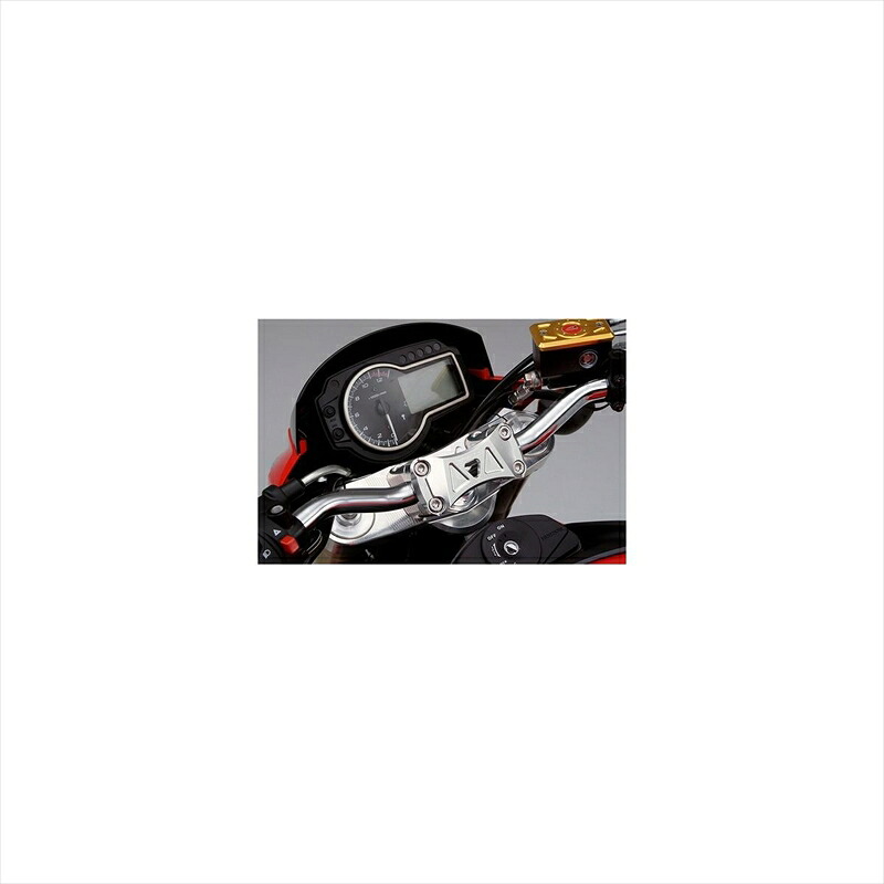 バイクパーツ ハンドル アグラス トップブリッジ 321-399-002 4548664588886 アッパーブラケット付き GSR750